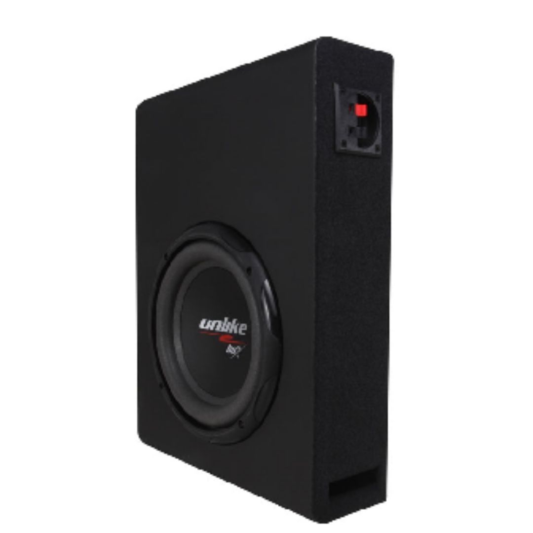 CAIXA PASSIVA  SLIM 8" 200W RMS UNLIKE TAMANHO C 290 X L 400 X AL 100 MM